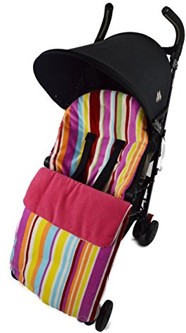 Universal Fleece Fußsack für UPPAbaby Candy Pink