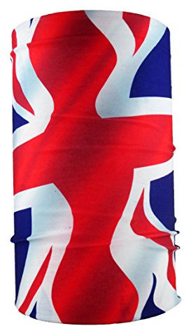 HeadLOOP Multifunktionstuch WM EM verschiedene Flaggen Schal Halstuch Schlauchtuch (UK 1)
