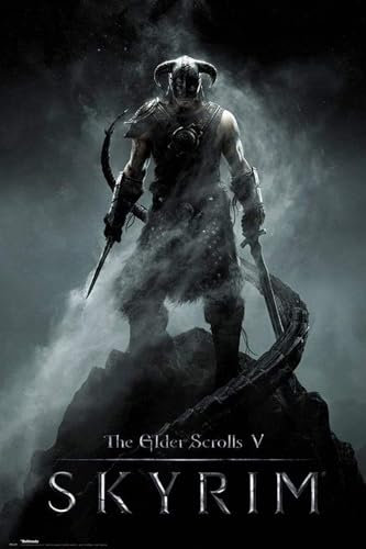 GB Eye Limited Eye Skyrim Dragonborn, Maxi Poster, mehrfarbig, 65x3.5x3.5 cm, FP4139