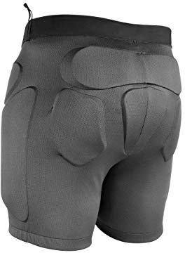 SLYTECH Kinder Protektorhose Shorts Multipro Noshock XT Mini, Black, XS