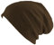Oblique Unique Long Beanie XXL Mütze Slouch Trend Damen Herren (Choko Brown)