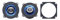 Pioneer TS-H 107 - Altavoces coaxiales para Coche, Azul