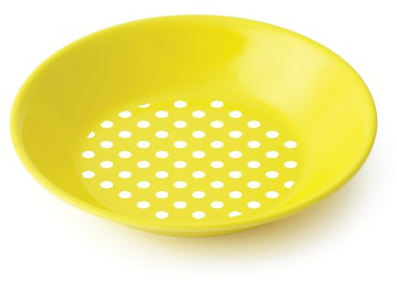 Plastorex Assiette Creuse - Mélamine Jaune décor