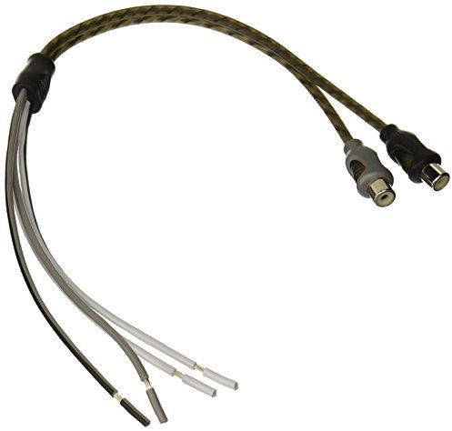 Rockford Fosgate Haut-Parleur Ligne vers RCA Femelle Adaptateur