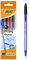 BIC Cristal Soft bolígrafos punta media (1,2 mm) - colores Surtidos, Blíster de 4 unidades