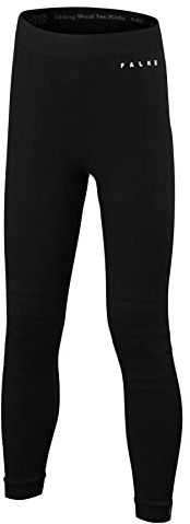 FALKE Unisex Kinder Wool-Tech Long Funktionsunterhose lang warm atmungsaktiv klimaregulierend geruchshemmende Wolle Funktionsmaterial kalte bis sehr kalte Temperaturen Funktionsunterwäsche 1 Stück | mit feinster Merinowolle