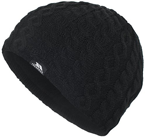 Trespass Womens/Ladies Kendra Beanie Hat (One Size) (Black)