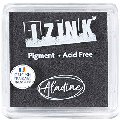 Aladine – 19417 – Grand Stempelkissen – IZINK – Pigment grau