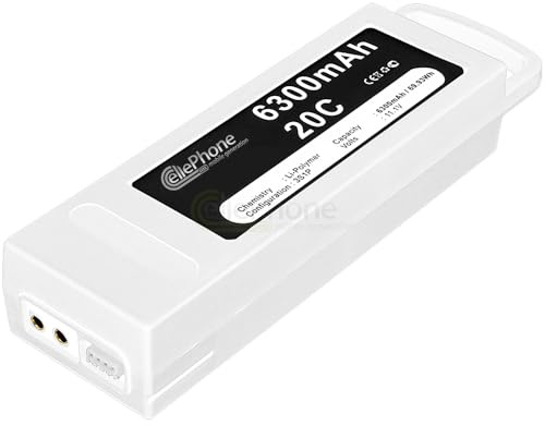 Akku Li-Polymer kompatibel mit Yuneec Q500 RC Drone / Q500+ Pro - 6300mAh / 11,1V