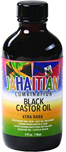 Jahaitian Combination | Black Castor Oil Xtra Dark (4oz)