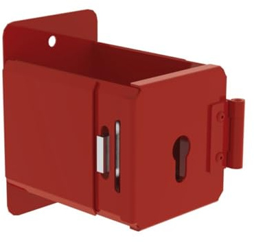 MUNK Günzburger Steigtechnik 19838 Leiterhalter pulverbeschichtet RAL 3000 für Bauseitige Profil-H