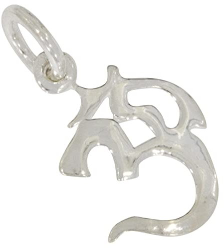 AUM OM petit Pendentif en Argent 925
