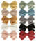 Baby Girl Hair Clips, Bows Barrettes Fully Lined Alligator Clip Hair Accessories for Little Girls Toddler Kids Children