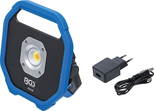 BGS 85328 | COB-LED Arbeits-Leuchte | 10 W | mit Ladebuchse | Arbeitsstrahler