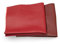 Lederstücke - Variierende Lederbündel in verschiedenen roten Farbtönen, Leder Zuschnitt, Extra Große Stücke, Hochwertig zum Nähen, Lederverarbeitung, Basteln, Beziehen, Deko, 0,6Kg - min. DIN A1