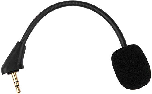 Cloud Alpha Micphone Replacement Cloud Mix Mic Headset 3.5mm Microphone Boom Compatible for Kingston HyperX Cloud Alpha,Cloud Alpha S,Cloud Mix PS4 Xbox One Nintendo Switch Computer PC Gaming Headsets
