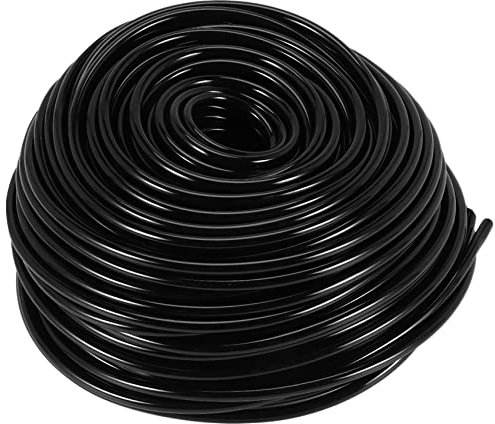 Dasing Micro tuyau d'irrigation 50 m pour systèmes d'irrigation de jardin, tuyau d'arrosage 4/7 mm, tuyau de raccordement pour système d'irrigation goutte à goutte pour maison, cour, pelouse