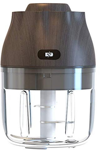 WlP Electric garlic press mincer, smashing and chopper, vegetable cutter, no need to peel garlic press, kitchen cooking tool black