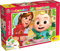 Lisciani - COCOMELON - Supermaxi-Puzzle COCOMELON (70x50 cm) mit 60 Teilen - Doppelseitiges Puzzle - 2-in-1-Puzzle - Zum Ausmalen - Mehrfarbig - CocoMelon-Universum
