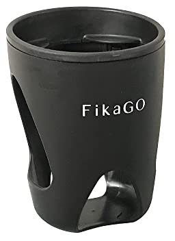 FikaGO, Free to go Cupholder Accessory. Stroller attatchment. Hands Free Walker Operation for Cups, Bottles, Coffee and Other beveridges.