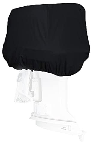 Außenborder Abdeckung Bootsmotorabdeckung, Außenborder Schutzhülle Mit UV-Beständigkeit, Wasserdicht Persenning Für Außenbordmotor, Aussenborder Abdeckhaube Outboard Engine Cover (15-250 PS)