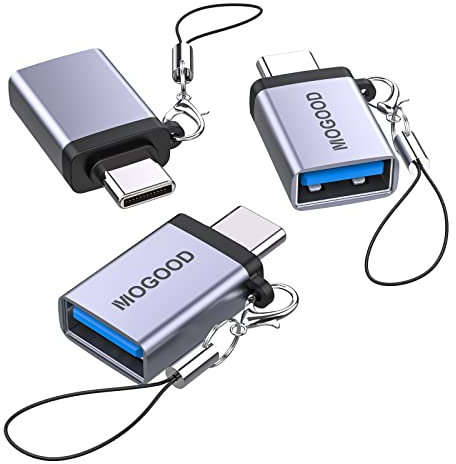 MOGOOD USB C to USB Adapter,USB C adapter to USB,USB C Male to USB 3.0 Female Adapter Converter Compatible with Laptops, mobile phone,Chargers, gamepad,Power Banks and Other Devices with Type-C