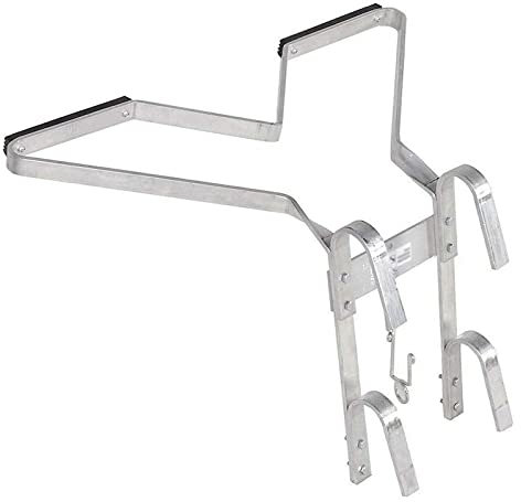 Leiter-Abstandsstabilisator, V-Form, Sicherheits-Aluminium-Eckenstabilisator, Oberflächenschutz, einfach einzurichten, 635 mm breite Spannweite für Teleskopleiter, Verlängerungsleiter, Zubehör