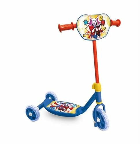 Mondo Toys - My First Scooter Spidey Scooter Baby 3 Räder für Kinder ab 2 Jahren Marvel Spidey - 28717