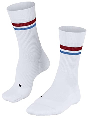 FALKE Damen TE4 Classic Tennissocken leichte Polsterung antiblasen stabilisierend am Knöchel leicht dämpfend Sandplätze schnelltrocknend atmungsaktive nachhaltige Baumwolle Funktionsmaterial 1 Paar | Stabilisierende Socken für Sandplätze