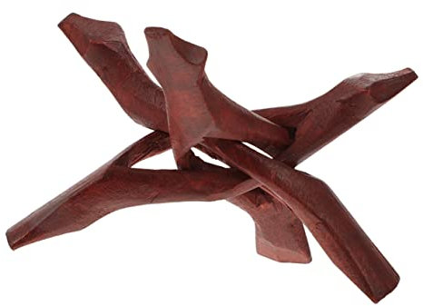 KICHOUSE Wooden Tripod Stand for Abalone Shell Crystal Ball Display Multipurpose Rack for Home Decor Jewelry Dish Holder Elegant Display Stand