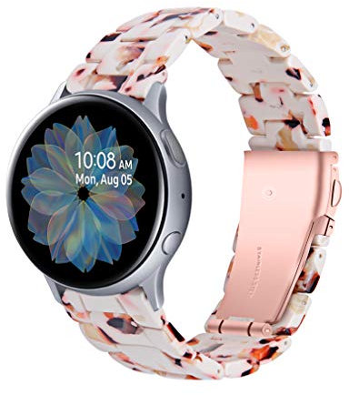 20mm Harz Armband Kompatibel für Withings ScanWatch 42mm, Steel HR 40mm, Steel HR Sport 40mm, Ersatzarmband für Withings ScanWatch Horizon (Farbe 4)