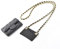 LinerLink Umbauset (Einsatz + Kette) für Chanel-Kartenhalter Geldbörse an Kette, handgefertigtes Umbauset für CF Classic Wallet Geldbörse, DIY Umbausatz für CC CF Tri-fold Wallet, Goldkette, 110cm