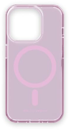 IDEAL OF SWEDEN Durchsichtige Handyhülle mit erhöhten Kanten, Magnetische Handyhülle kompatibel mit Magsafe iPhone-Hülle, für iPhone 15 Pro (Light Pink), IDCLCMS-I2361P-512