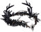 MOSTORY Handgefertigte schwarze Geweih-Krone - Gothic Elf Kopfschmuck Wald-Fee-Haarband Elfen-Dunkel-Circlet für Frauen Mädchen Renaissance Weihnachten Cosplay Goth Hochzeit Party Fae Ball