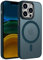 ORDA für iPhone 11 Pro Hülle 5.8 Zoll Kompatibel mit MagSafe,Magnetisch Handyhülle für iPhone 11 Pro Case Durchscheinende Matt Rückseite Dünn Stoßfest Schutzhülle Blau