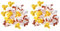 VICASKY Sets Home Popcorn Decor Mini Popcorn Accessory Diy Craft Resin Figurine Pcs