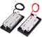 2 Stück Gitarren-Pickup, Bridge Neck Chrome Humbucker Pickup Set mit Befestigungs Schrauben für -Gitarren