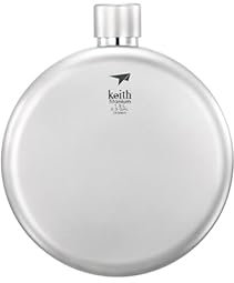 Keith Titanium Western Cowboy Canteen Series – Conçu pour les professionnels et les aventuriers (Ti3037-1 gal)