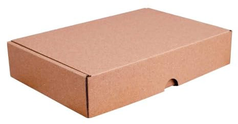 Maxibriefkarton klein Wellpappe braun Fefco 0427 240 x 160 x 50 mm, 25 Stück