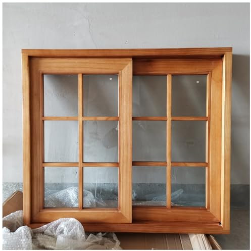 Finestre Finestra Scorrevoli Casa Sull'albero Per Bambini Finestra Scorrevole, Finestre Piccole Per Piccole Applicazioni, Finestre Con Telaio In Legno Con Vetro Temperato Trasparente, Serratura Del An