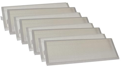 vhbw 8x Filter G4 compatible with Zehnder ComfoAir Q350 TR, Q350 TR Enthalpie Air Ventilation Device - Filter Set, 50 x 16 x 4 cm, White