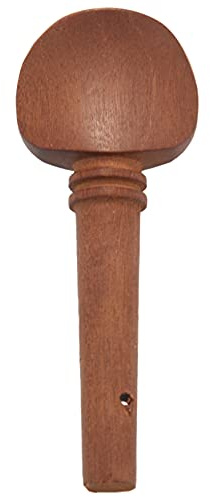 Qusedwey 4Pcs 4/4 Size Violin Fiddle Tuning Peg Set Jujube Wooden Replacement For 4/4 Size Violin