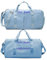 GERHARD Individuelle bestickte Sporttasche, personalisierte Reisetasche, rein handgesticktes Namenslogo, Sporttasche für Damen/Herren, mit separaten Nass- und Trockentaschen und Schuhbeuteln