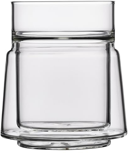 Jacob Jensen Medium Doppelwandglas Dia 8,4 x 9,5 cm 21 cl Clear