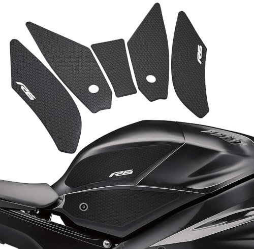 Motorrad Tank Grip Side Decals Anti Slip Tank Pad Aufkleber Für Yamaha GYTR YZF R6 2017 GYTR YZF R6 RACE 2022 2023 tank griffe