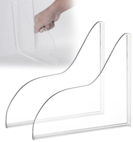 2 Pack Shower Splash Guard for Bathtub, Keep Water in | Removable bath water barrier for tub. Easy install, fits most bathroom surfaces. Durable and clear.