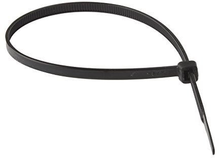 ForgeFix Cable Ties | 4.8 x 300mm | Black | Bag 100