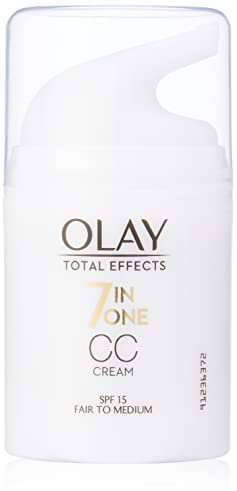 Olay Total Effects 7in1 CC Cream, Fair To Medium, Face Cream With SPF15 And Niacinamide, 50ml