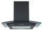 Cookology CGL600BK/A Energy A Rated Chimney Cooker Hood 60cm Kitchen Extractor Fan with Curved Glass, LED Light, 3 Speed Settings - In Black