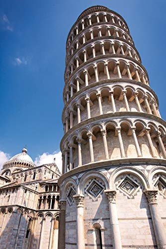 1art1 Pisa Poster Der Schiefe Turm Und Der Dom Plakat | Bild 91x61 cm